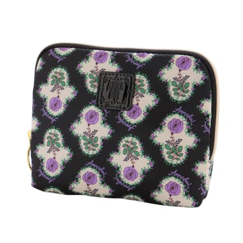 Anna Sui Rose Pattern Pouch (Black) by Anna Sui, Women s, 000150-0007-01