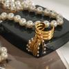 Yori High Quality Stainless Steel Metal Tassel Handmade Ring 18K PVD Plated Exclusive Design Fashion Jewelry Accessories