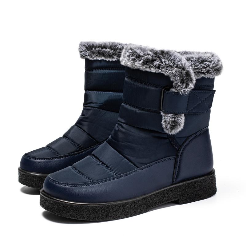 Snow Women Boots Fashion Ladies Shoes Platform Shoes Woman Fur Keep Warm Women's Boots Soft Plus Size Winter Shoes Botas Mujer
