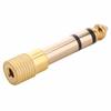 6.35mm Male Stereo TRS Converter Gold-Plated Headphone Adapter Audio Adapter  Recording Devices