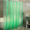 Transparent Waterproof Shower Curtain Bathroom Translucent Partition Curtain Easy Clean Wipe Mildew Proof Curtains with Hooks