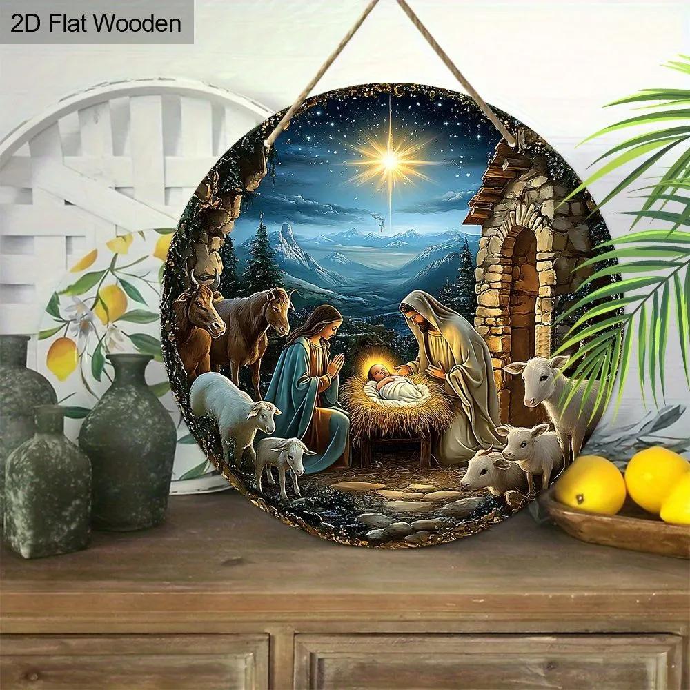 2D Atmosphere Wooden Decorations, Wall Ornaments, Home Decorations, And Doorplates