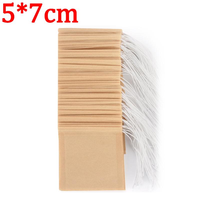 

Multi Size Disposable Tea Bags Filter Bags Pull Rope Tea Sack Wood Pulp Paper Empty Teabags Home Kitchen Drinkware Accessories 100PCS