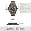 BROX Multifunction Smoke Stainless Steel Watch