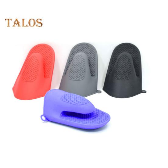 1 Pc Hand Clip High Temperature Resistance Non-Slip Reusable Creative Household Kitchen Silicone Microwave Mitten Kitchen Gadgets