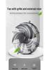 High-Efficiency Low-Noise Silent EC Axial Fan for Heat Dissipation