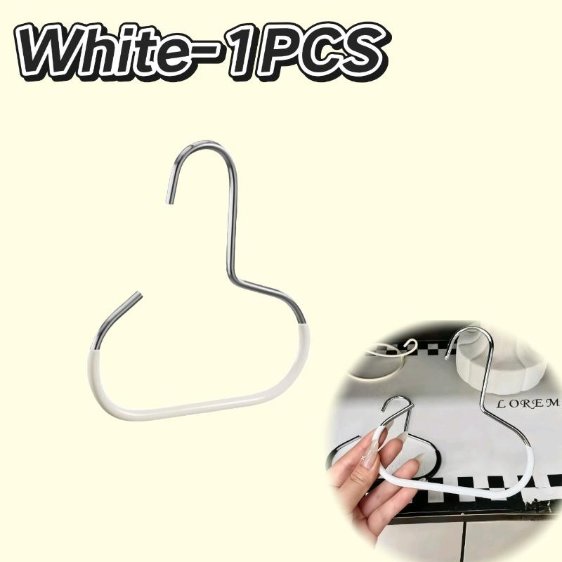 

1-10pcs Versatile Round Hook - Perfect for Hats, Ties, Scarves & Bags, Strong Load-Bearing, Non-Deformable