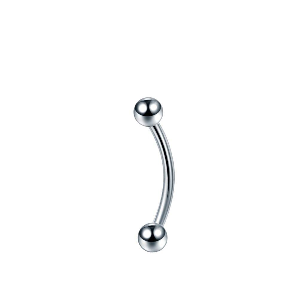 Lip Ring Fake Labret Piercing Barbell Lip Clip Cuff Non-piercing Eyebrow nail Zirconia Lip Clip