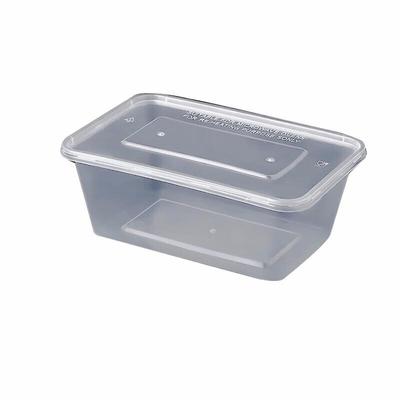 Disposable Rectangular Takeaway Boxes with Lids