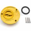 CNC Fuel Gas Cap Keyless For Honda CBR600 F4i CBR954RR CBR900RR CBR600RR CBR1000RR CBR1100XX Hornet CB600F CB500 CBF1000 RVF400