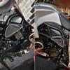 Motorcycle Storage Bags 2X Motorcross Tool Side Bag Motorcycle Frame Bag Seat Tube Accessories Storage Package For Motorcross