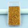 For iPhone 17 Air Case Rhinestone Edge Glitter Epoxy TPU Phone Cover