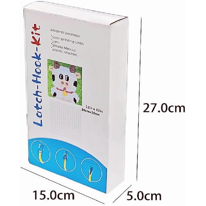 

Милый коричневый такса собака набор для ковровой вышивки крючком мини-ковер сделай сам ручная работа пряжа для вязания крючком игла набор крючок и защелка напечатанный холст ковер наволочка для подушки дом