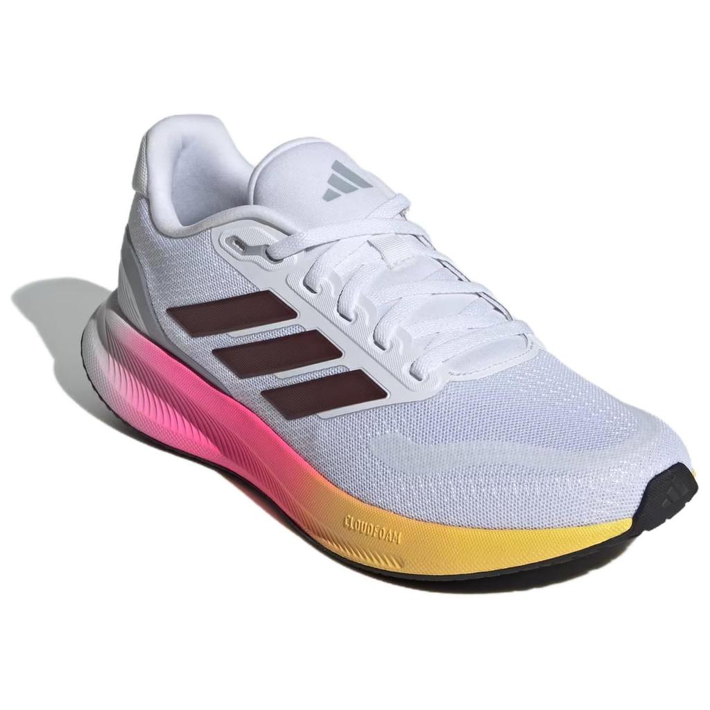 Adidas Runfalcon 5 Bílé Lucidní Růžové Dámské Tenisky Cloud-White Aurora-Metallic Core-Black IE0527
