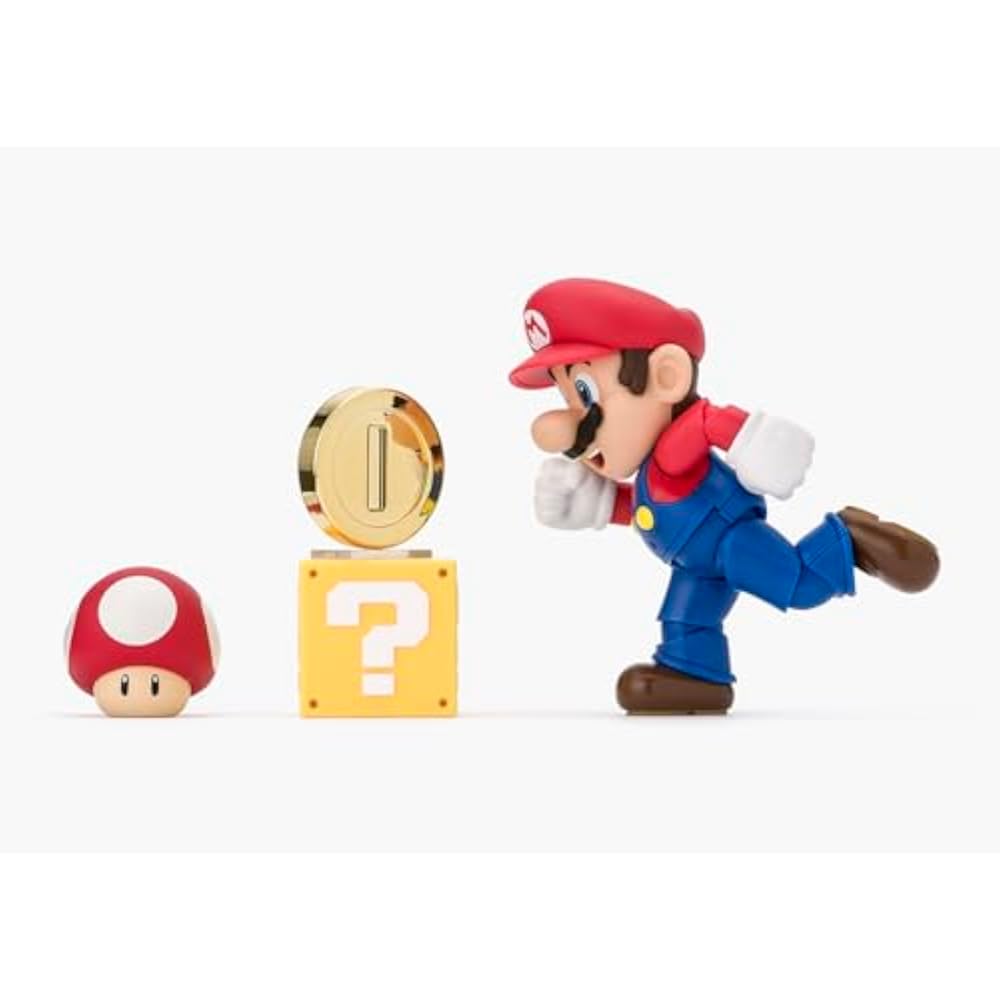 TAMASHII NATIONS S.H. Figuarts Super Mario (SUPER MARIO) Approx. 100mm ABS & PVC Painted Action F...