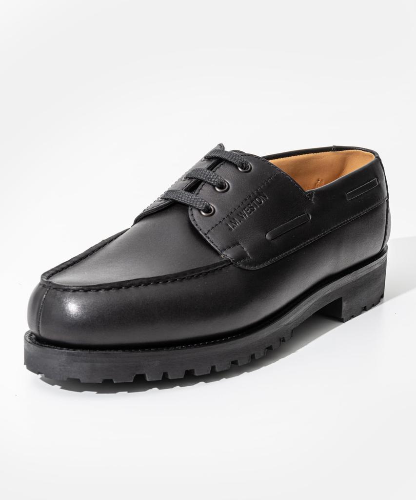 Weston Yachting Derby Business Size Size D 1141FLZ6901D J.M. Men's Shoes, 690#, Black, (1141FLZ6901D),