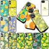 Cover for Samsung Galaxy A35 A36 A55 A26 A05 A06 A14 A50 A51 A53 A54 A12 A13 A23 Phone Case Mediterranean Lemon fruit Summer