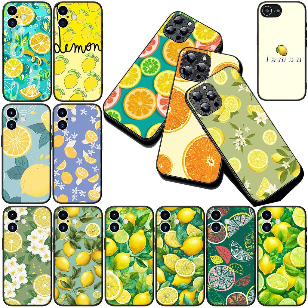 Cover for Samsung Galaxy A35 A36 A55 A26 A05 A06 A14 A50 A51 A53 A54 A12 A13 A23 Phone Case Mediterranean Lemon fruit Summer