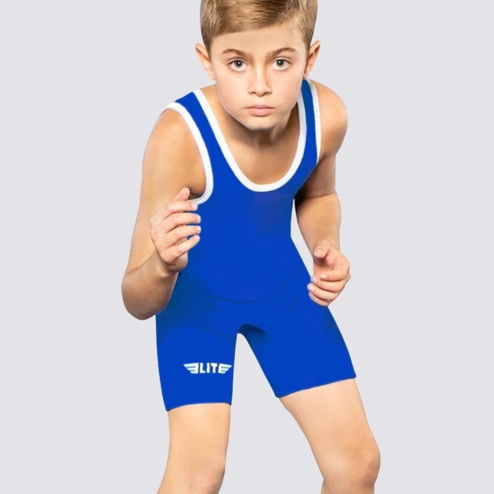 Children s wrestling onesie summer sleeveless track and field weightlifting boxing swimming onesie XS