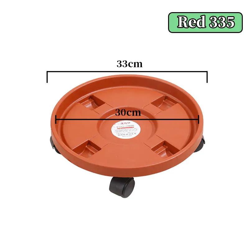 Plant Mover with Wheels Plant Support Roller Universal Flower Base Pot Movable Tray Rack Indoor Outdoor Balcony Stand