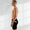 Men's Sport Long Boxer Briefs with Dual Pockets High Stretch Athletic Underwear for Workout
