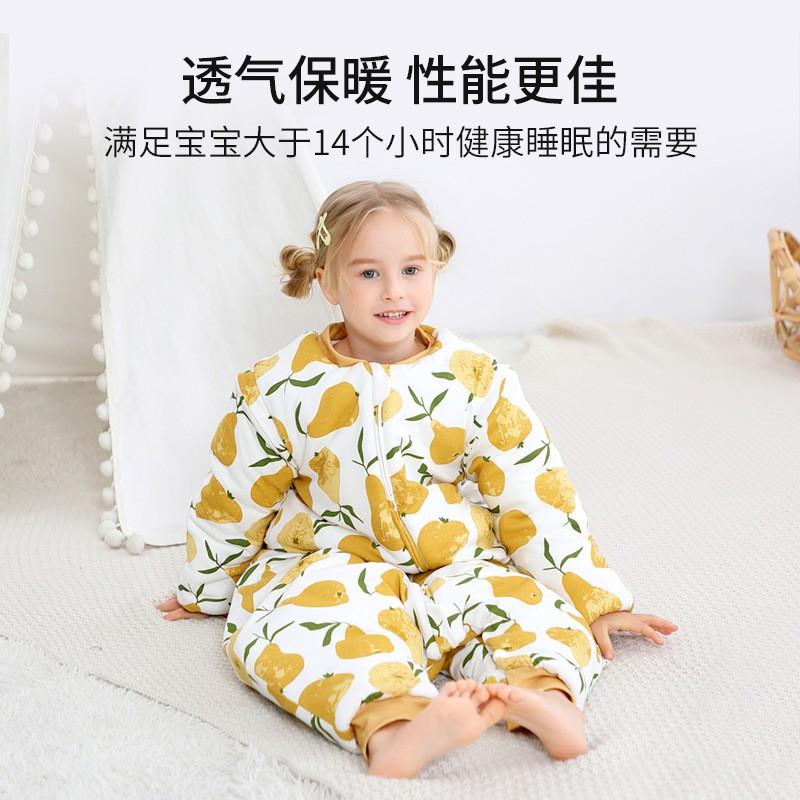 Kids Sleep Bag Baby Winter Thick Thin Cotton Sleeveless Sleeping Sack Toddler Infant