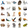 50 Animal Cartoons Luggage Stickers Waterproof Graffiti Stickers Scooter Computer Tablet Cartoons Decorative Stickers