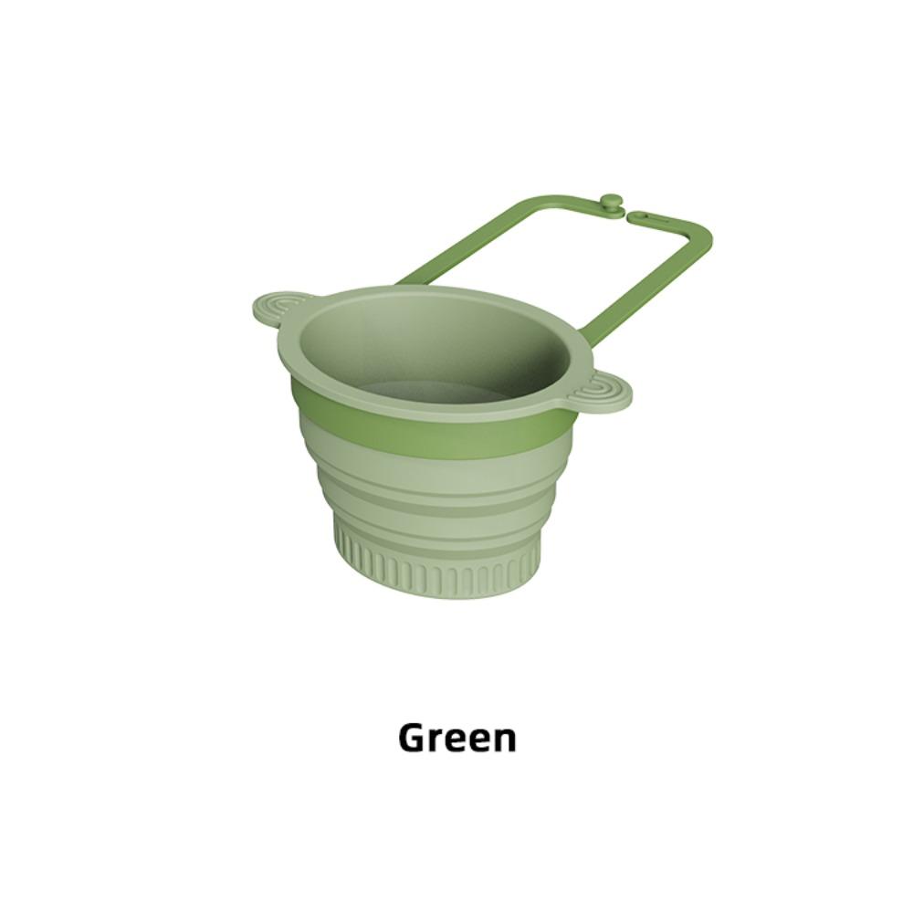 Silicone Strainer Basket Reusable Water Filter Basket New Sink Colander  Fruit Washing