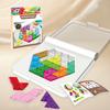 Logical Thinking Training Smart Clearance Tangram Toy Montessori Logical Puzzle Game  Gifts