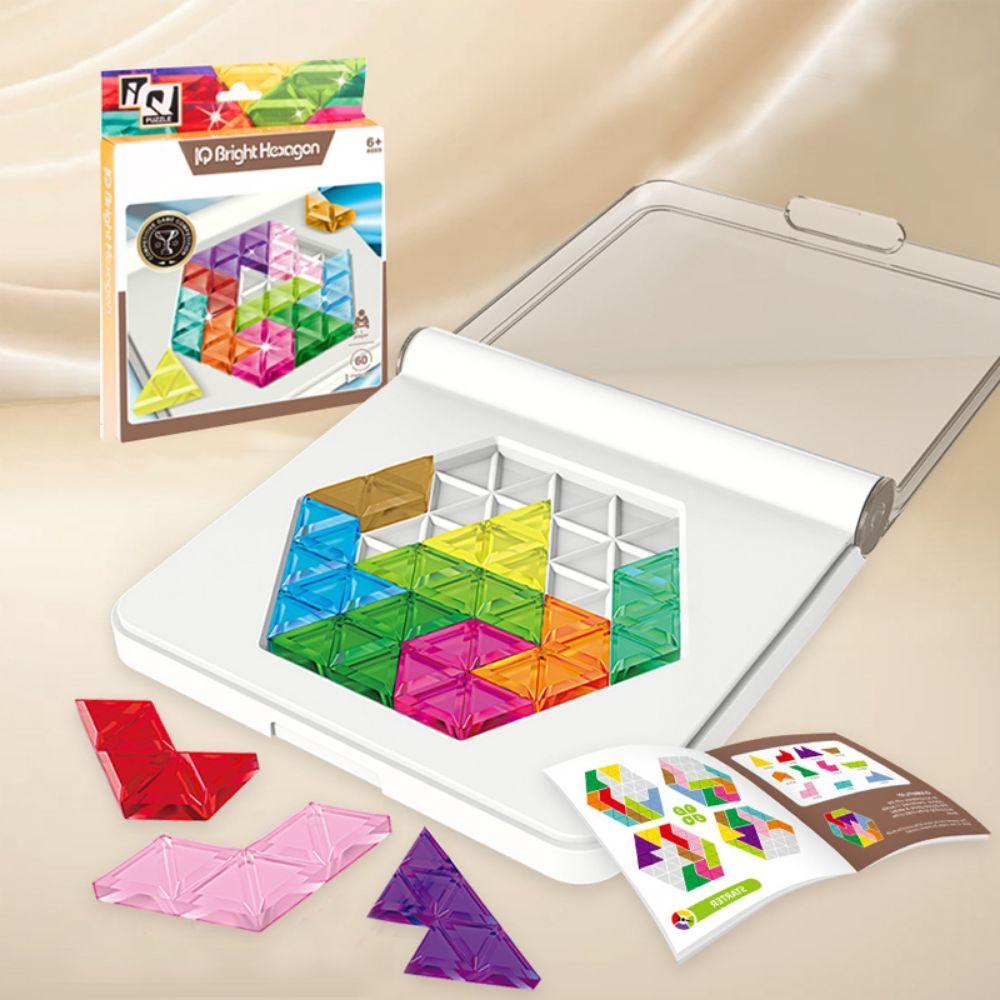 Logical Thinking Training Smart Clearance Tangram Toy Montessori Logical Puzzle Game  Gifts