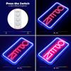 Rdutuok Led Neon Open Signs for Business,16.5"X 9" Light Up Open Signs Advertisement Board Electric Display Sign Powered by USB for Stores Window