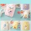 Cartoon Plush Hand Warmer With Washable Water Bag For Kids And Adults