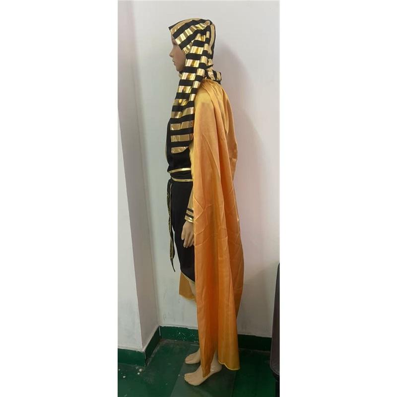 Purim Halloween Kostüm Mann Ägypten Pharao Tutanchamun König Kostüme Cosplay Altägyptische Männer Traditionelle Kleidung