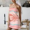 Marine Lobster 2D Flat Printed Beach Towel 1Pc Microfiber Sandproof Waterproof Seaside Holiday Sunbathing Mat