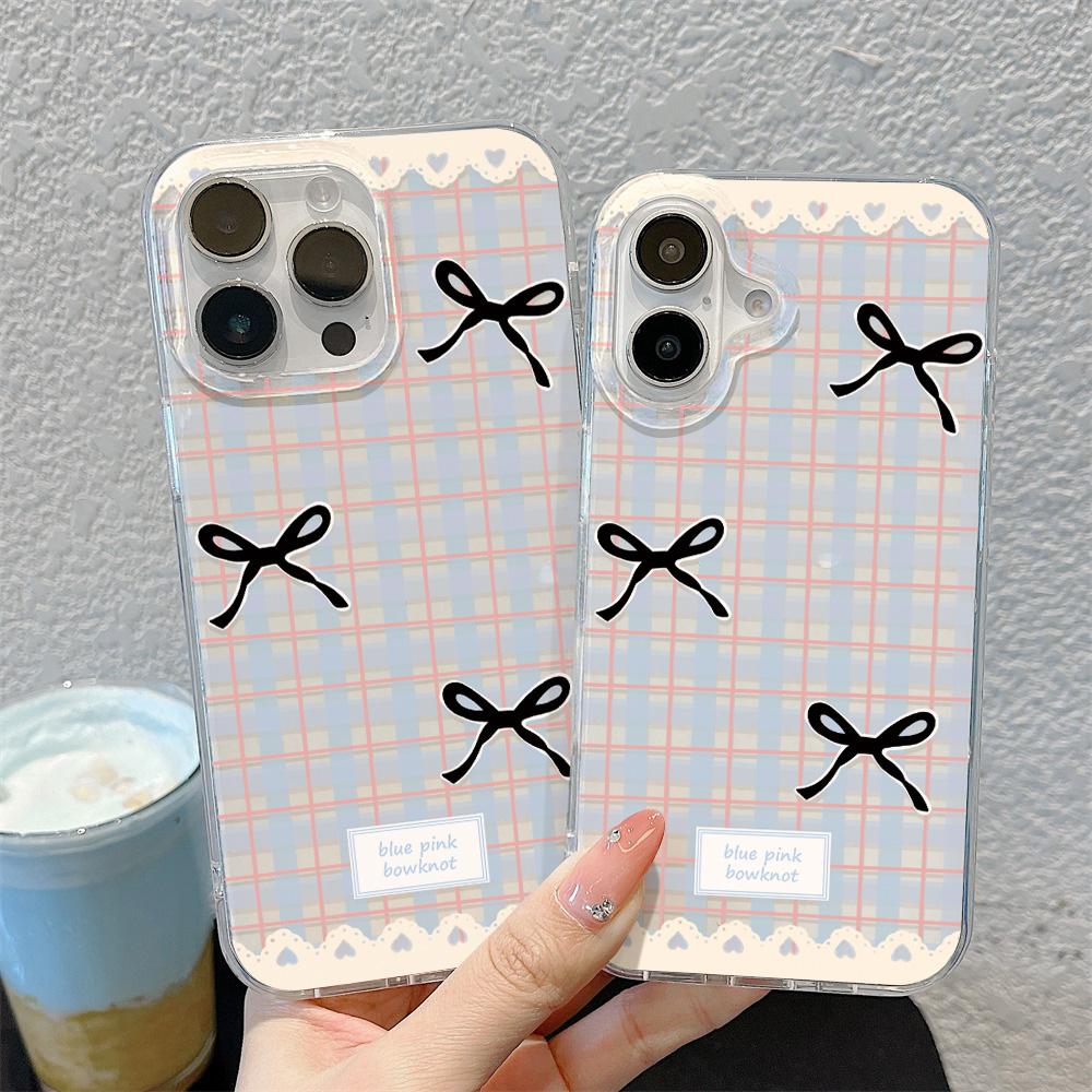 Painted Phone Case for iPhone 12 13 15 16 iPhone 16 12 13 14 15 Pro  14 15 16 Pro Max Coverage Shockproof Anti-Fingerprint Fresh Style Protective Case