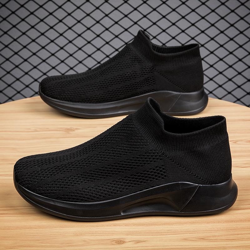 Women’s Moccasins Loafers Casual Slip on Walking Shoes Summer Men’s Slip-ons Lightweight Socks Shoes for Mother Large Size 35-45