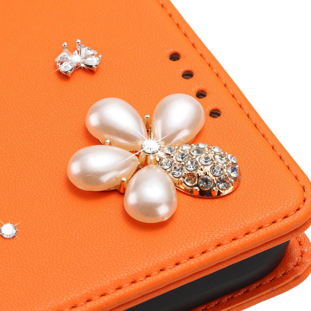 For Sony Xperia 10 VII Wallet Case Genuine Cow Leather Phone Cover Litchi Texture