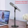 360° Rotating Recording Microphone Holder Sturdy Foldable Microphone Clip  Desk Mount