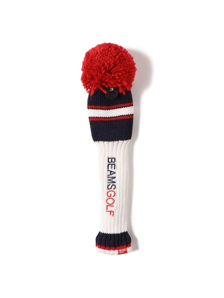 Beams Golf Knit Headcover 2 Navy 81040135833 (Fairway Wood) -
