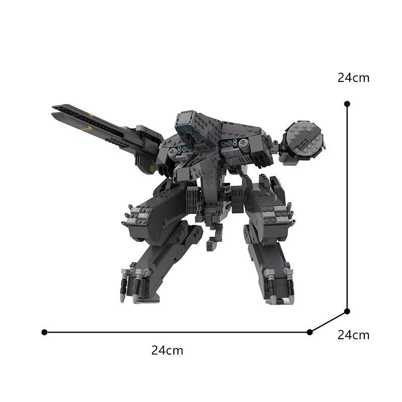 

M Building Block Is Compatible With Lego 92620 Rex Robots, Game Alloy Equipment, Metal Gear Spy Mecha