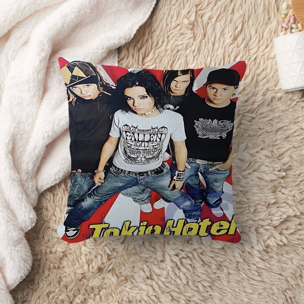 Singer T-Tokio H-Hotel Pillow Gifts Home Office Furnishings Bedroom Sofa Car Cushion Cover Case 45x45cm