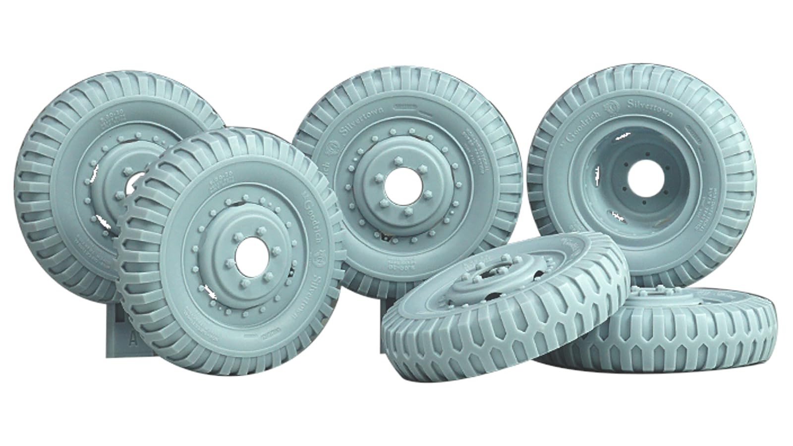 

WWII American M8 Greyhound Light Armored Vehicle Weight Deformation Tire Set Resin Parts DW16005 DEF.Model 1/16 (for Tacom/AHHQ) (Military Vehicle)