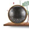 Hanpan 12-Inch Steel Tongue Drum, 15-Note D Key, Ethereal Sanskrit Sound