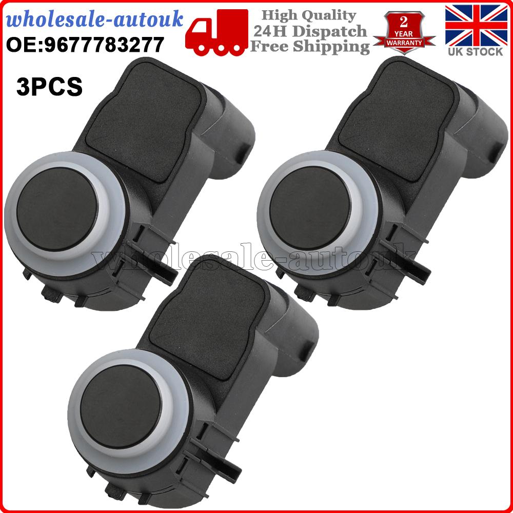3PCS 9677782977 For Citroen C3 DS3 3008 5008 2008 PDC Parking Reversing Sensor