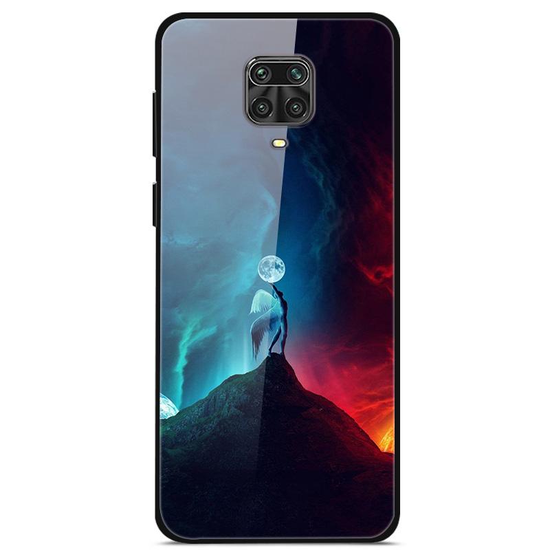 Tempered Glass Case For Xiaomi Redmi Note 9S Cover Soft Bumper Hard Glass Case For Xiaomi Redmi Note 9 S 9S Pro Max Phone Case