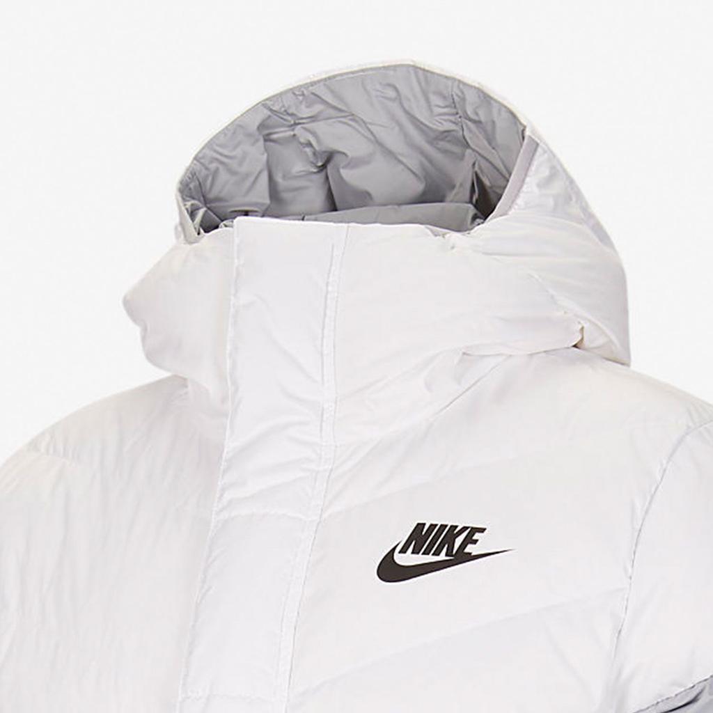 Nike Down Jackets Men's Wolf Gray Hooded Moderate Other CU0281-100