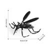 Simulation Insect Small Animal Toy Mosquitoes OrchidsMantis SpadeBeetle Simulation Animal Model Home Garden Ornaments