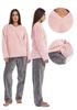 Women's Vienetta Soft Warm Fluffy Comfortable Long Pants Pajama S