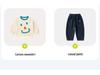 **Dudu Family Kids' Curved Spring Long Sports Pants**