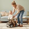 Retro Racing Toddler Ride-on Walker Pusher Brown